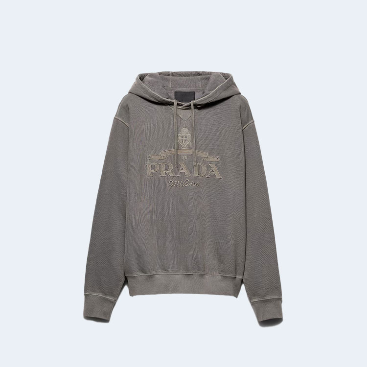 프라다 코튼 스웨트셔츠