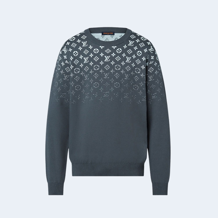 루이비통 그라디언트 코튼 크루넥 맨투맨 1AFAPQ