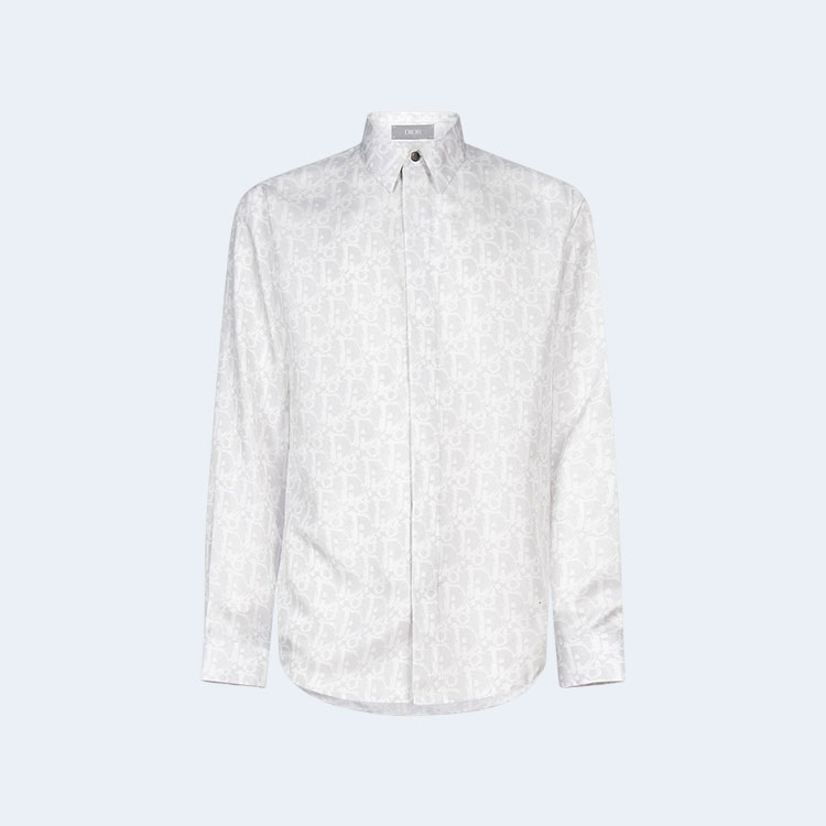 디올 오블리크 화이트 셔츠