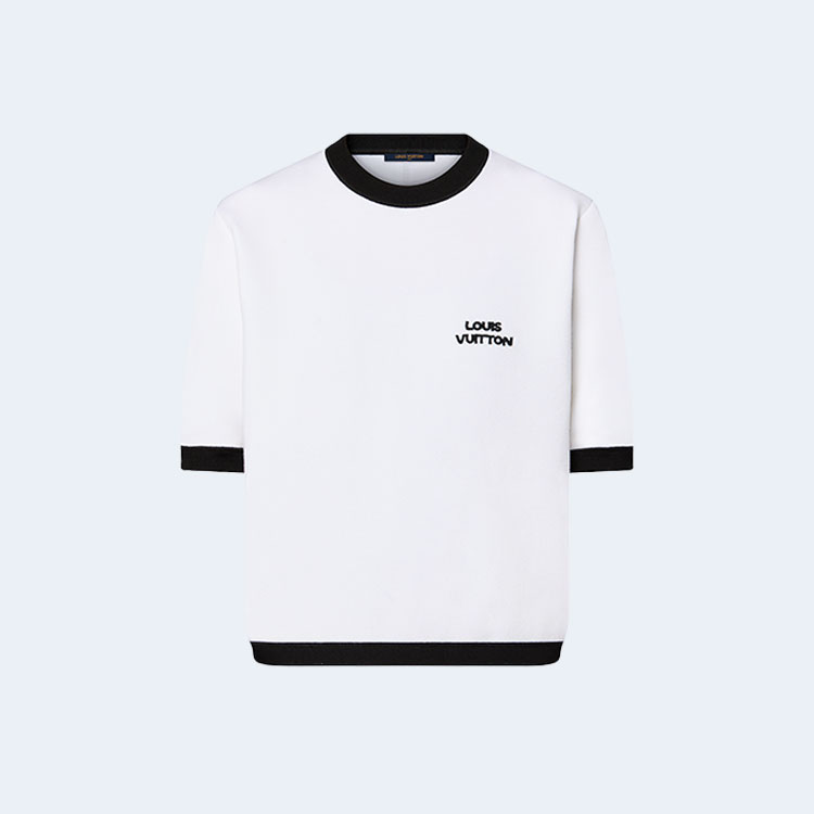 루이비통 그래픽 테크니컬 니트 풀오버