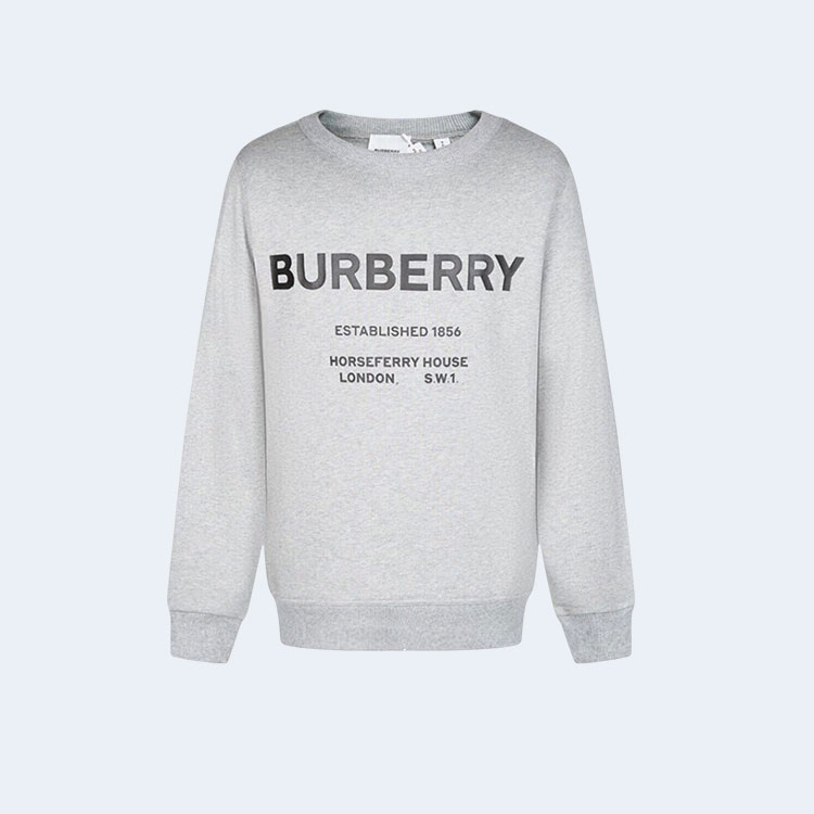 버버리 호스페리 맨투맨 그레이