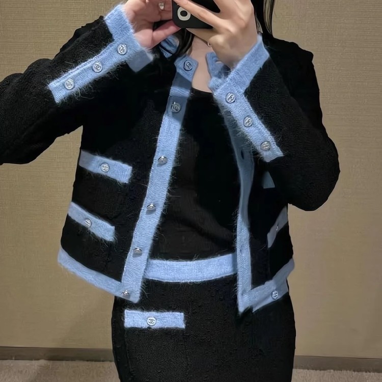 샤넬 24SS 신상 양모 가디건