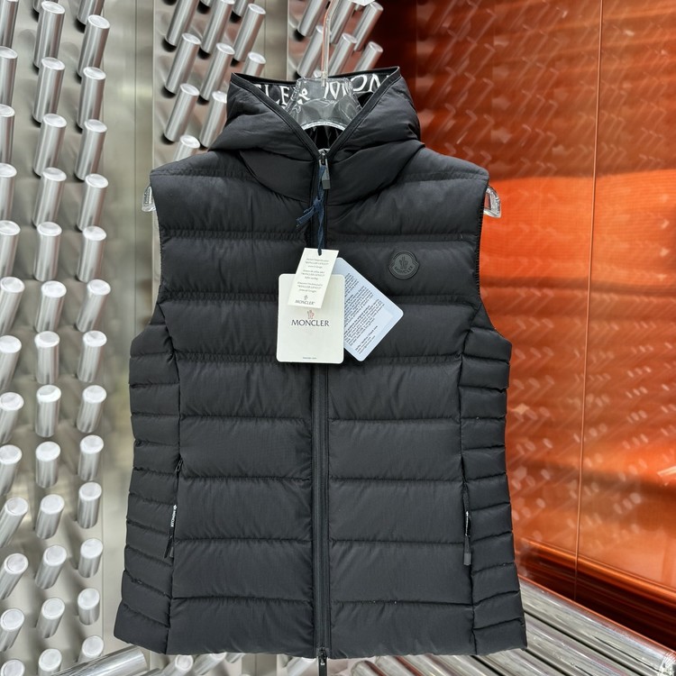 몽클레어 24SS 알리테르세 다운 패딩 베스트 블랙