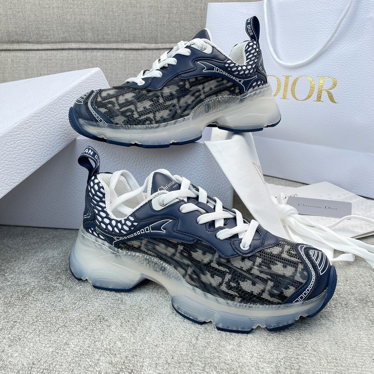 디올 바이브 스니커즈 블루