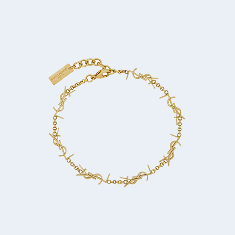 생로랑 메탈 CASSANDRE 멀티 참 팔찌