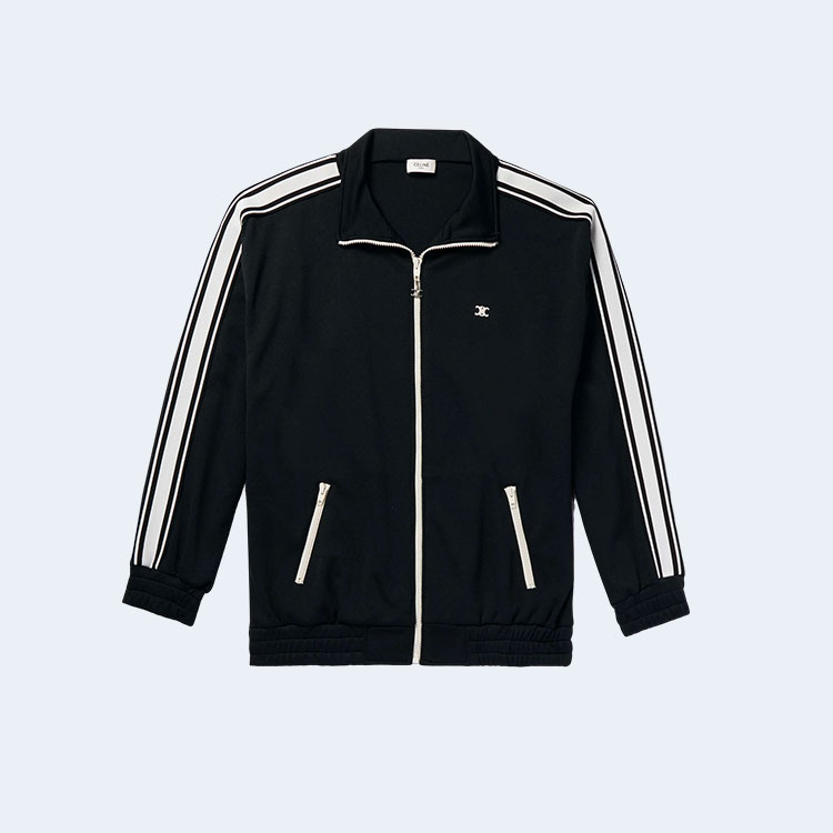 셀린느 옴므 스트라이프 트랙 자켓