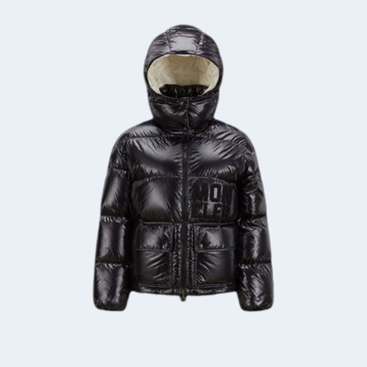 몽클레어 아바에 숏 패딩 다운 자켓 블랙