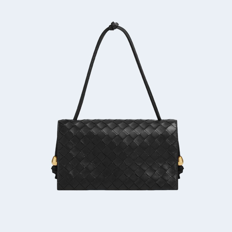 보테가 베네타 트리오 파우치 블랙