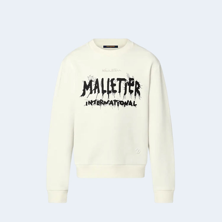 루이비통 말티에 맨투맨 화이트