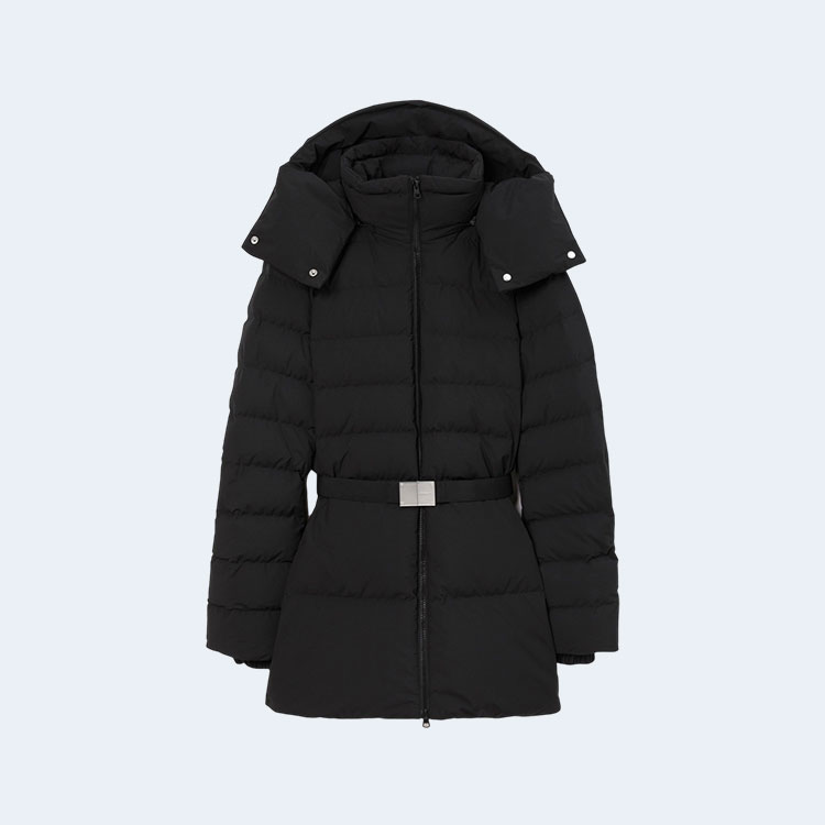 버버리 벨트 푸퍼 자켓