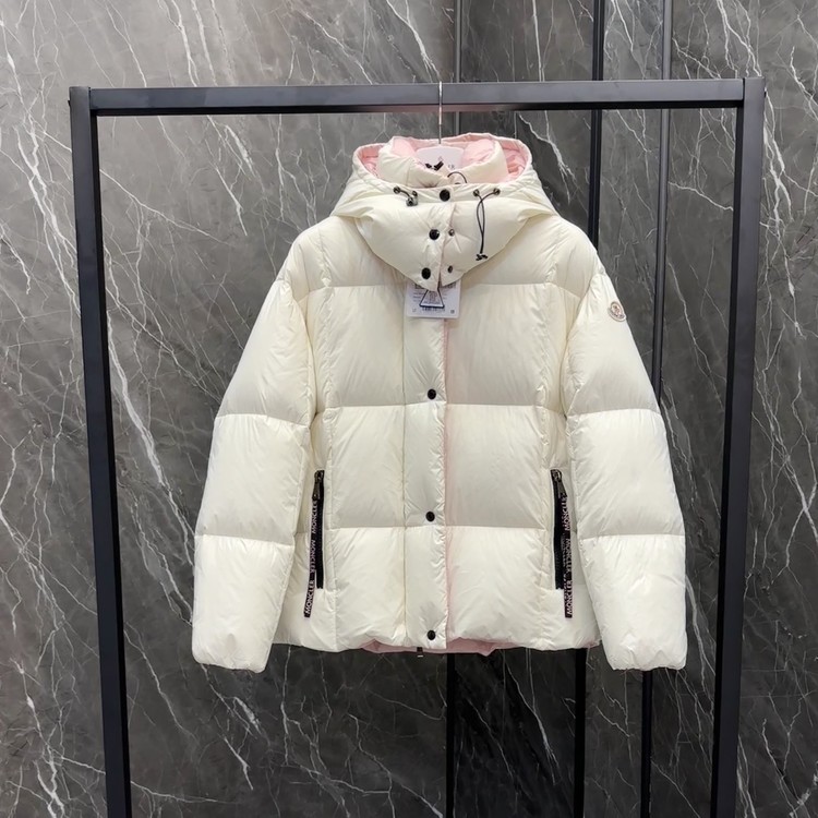 몽클레어 Parana 쇼트 다운 화이트