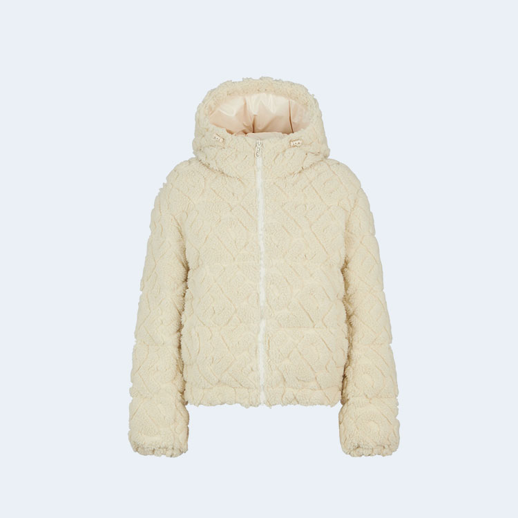 펜디 화이트 울 블루종 자켓