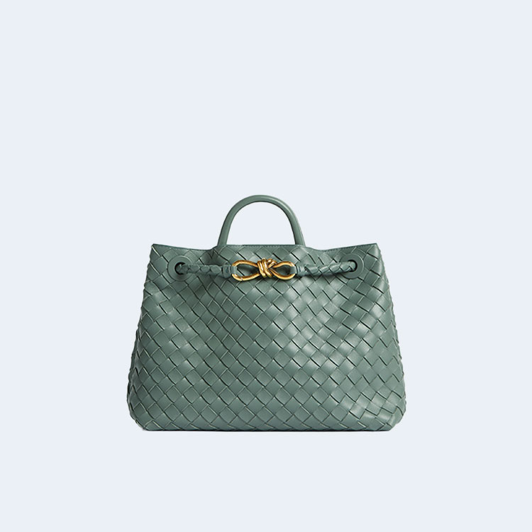 보테가 베네타 미디엄 안디아모 백 알로에