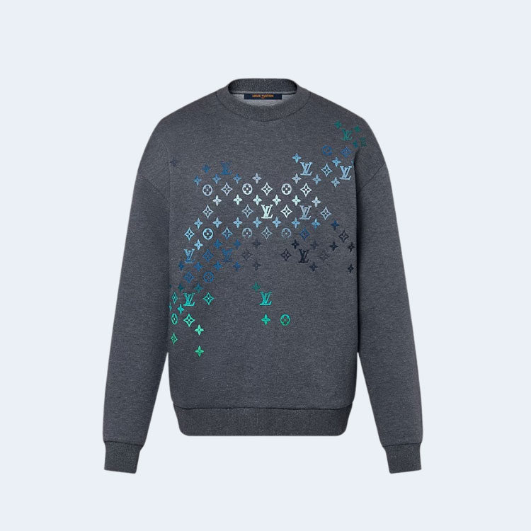 루이비통 엠브로이더드 코튼 스웨트셔츠