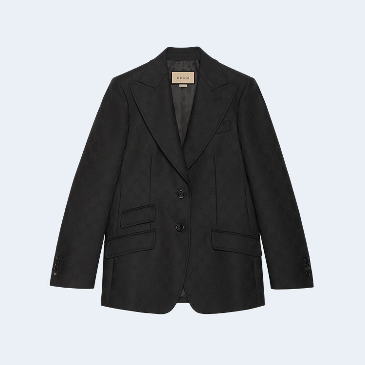 구찌 GG 울 자카드 자켓