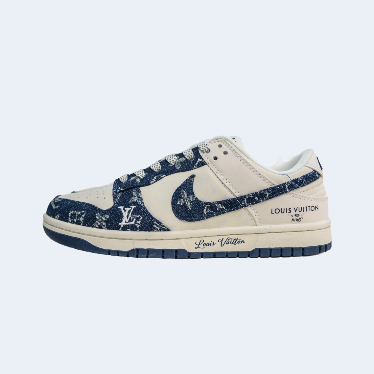루이비통 x 나이키 덩크 로우 데님