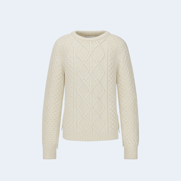 디올 라운드 넥 스웨터