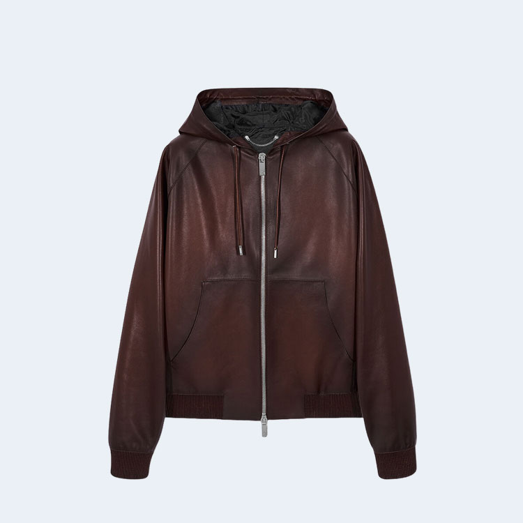 벨루티 파티나 B-way 램스킨 자켓