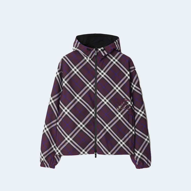 버버리 리버시블 체크 재킷