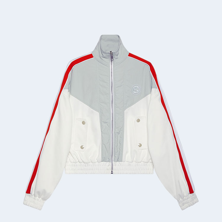 구찌 테크니컬 저지 집업