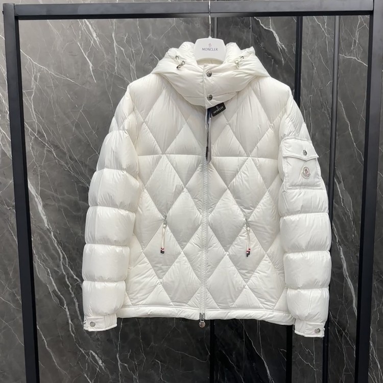 몽클레어 아베롤 패딩 점퍼 화이트