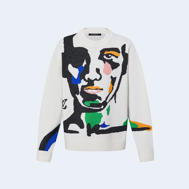 루이비통 인타르시아 캐시미어 울 크루넥