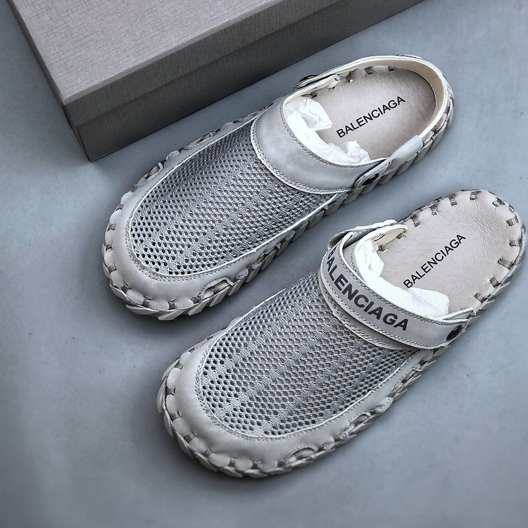 발렌시아가 그레이 뮬 스니커즈