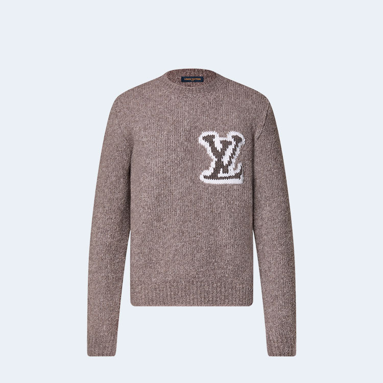 루이비통 울 블렌드 크루넥 니트 1AF326