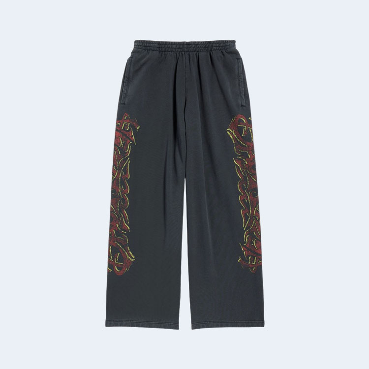 발렌시아가 오프쇼어 배기 스웨트팬츠