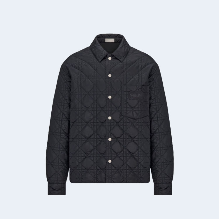 디올 까나쥬 퀄트 오버셔츠