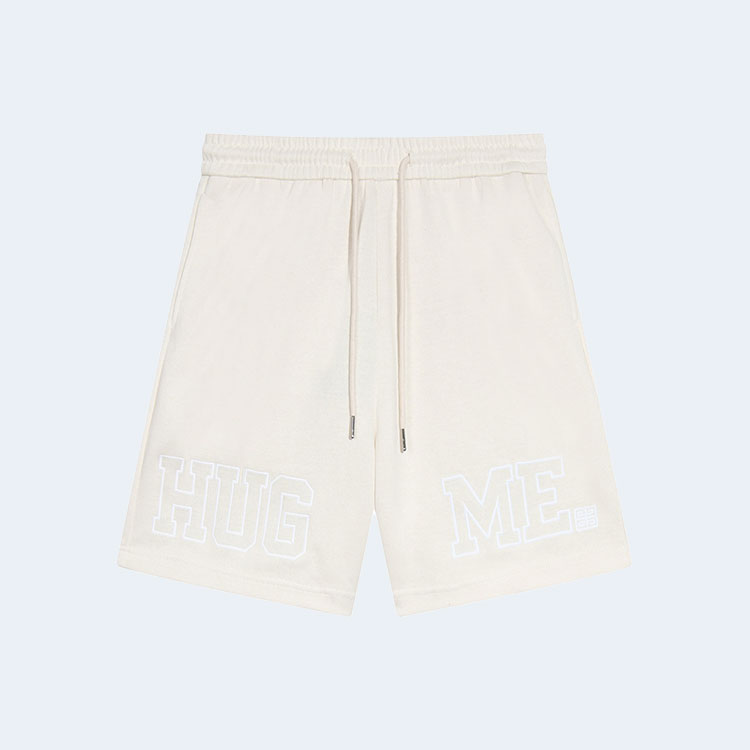 지방시 하드웨어 로고 쇼츠 화이트