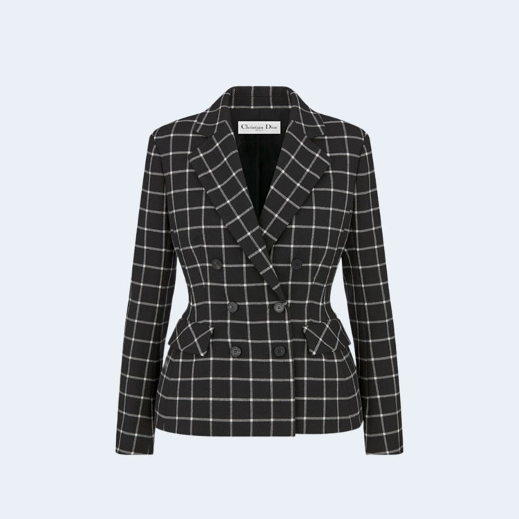 디올 피티드 자켓