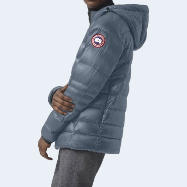 캐나다구스 크로프턴 후디 다운 자켓 블루