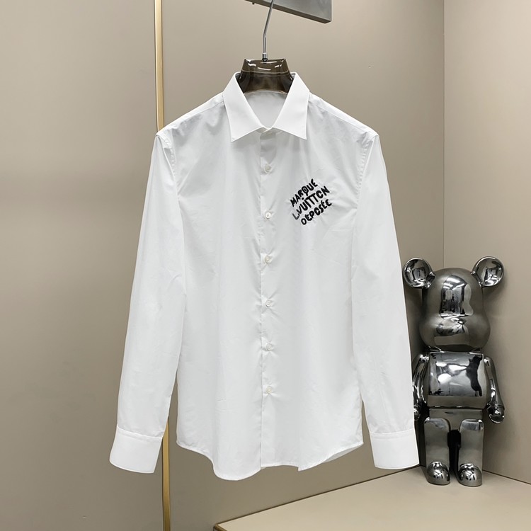 루이비통 피티드 셔츠 화이트