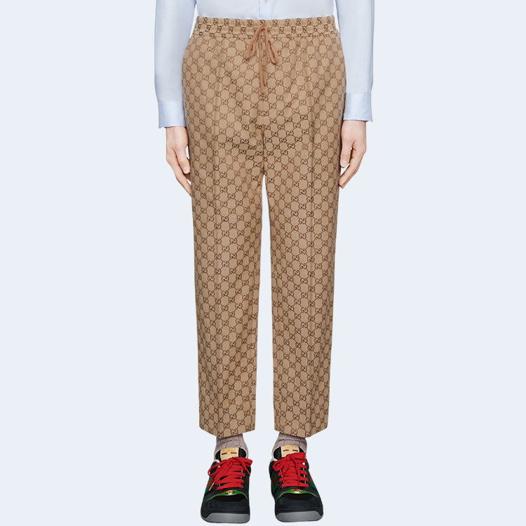 구찌 GG 캔버스 조깅 팬츠