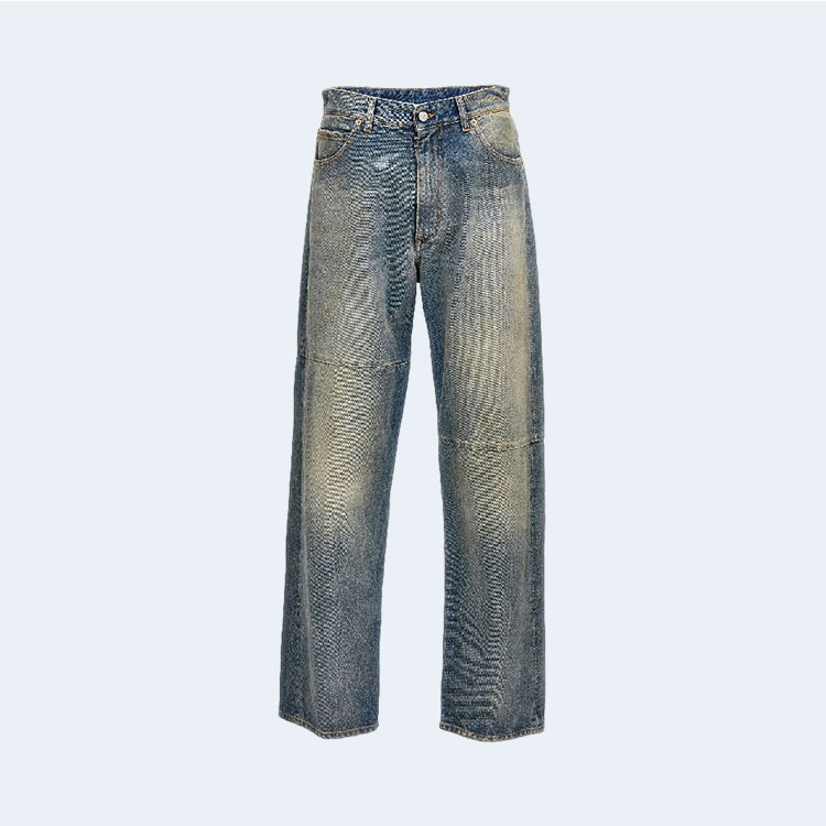 메종 마르지엘라 워싱 데님 팬츠