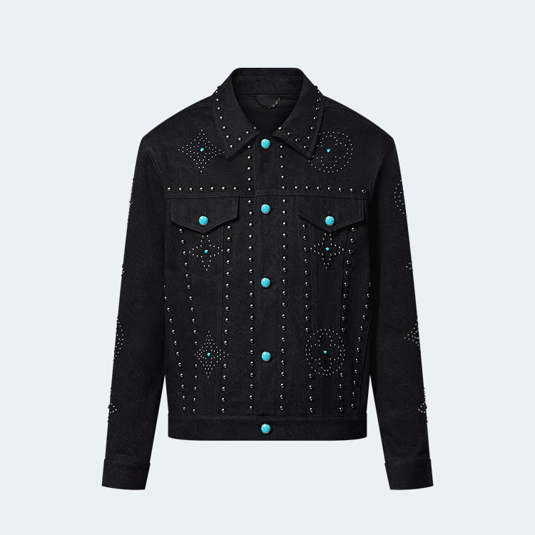 루이비통 엠브로이더드 데님 재킷 1AFWX4