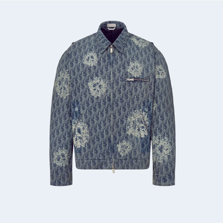 디올 X 데님 티어스 데님 자켓