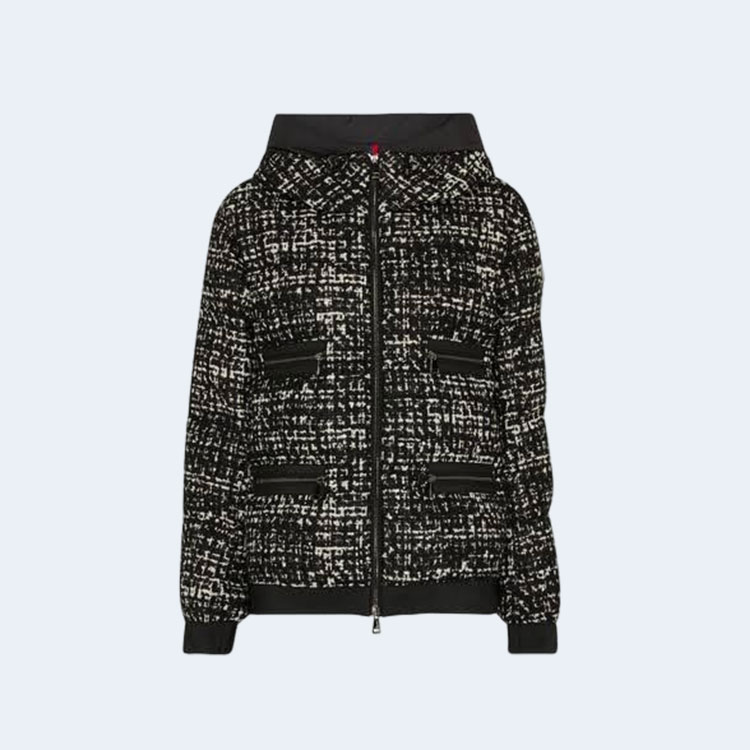 몽클레어 오렌지 쇼트 다운 자켓