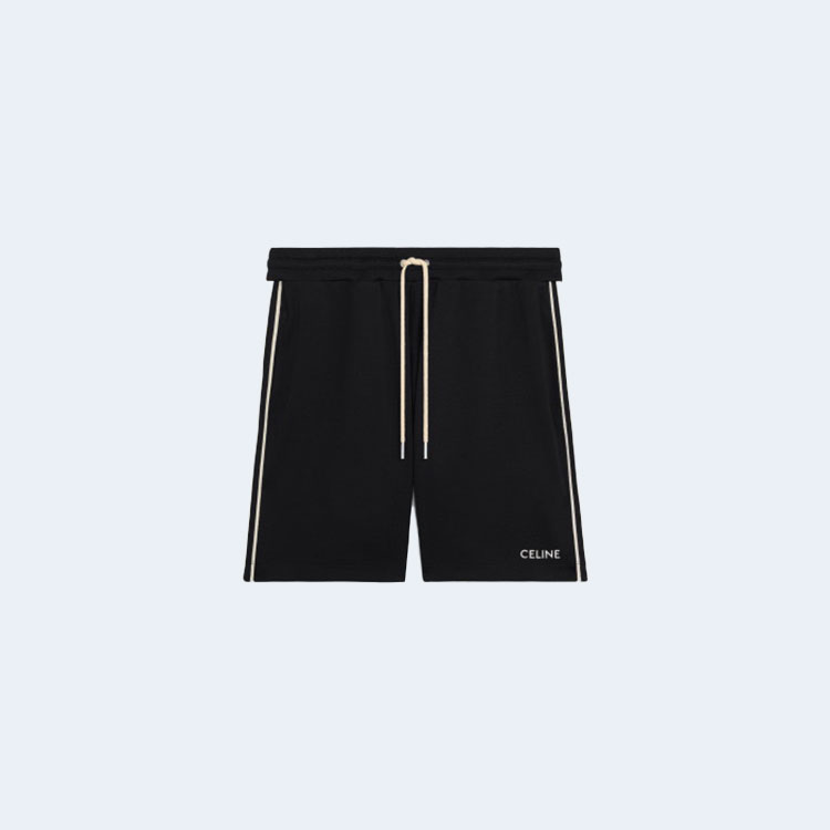 셀린느 더블 페이스 저지 트랙수트 쇼츠