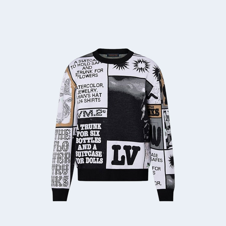 루이비통 울 크루넥 니트 1AFAOT