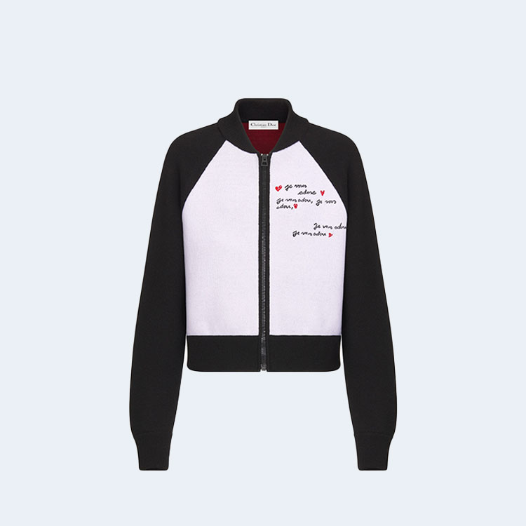 디올 Dioramour 봄버 재킷