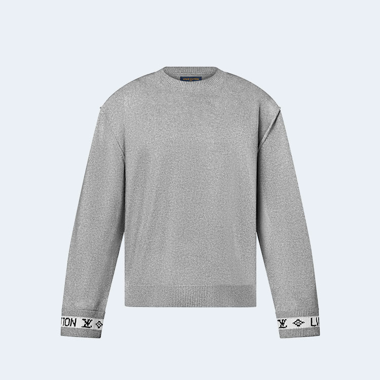 루이비통 커프스 캐시미어 크루넥 1AAU7J