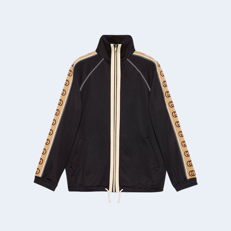 구찌 오버사이즈 테크니컬 저지 자켓