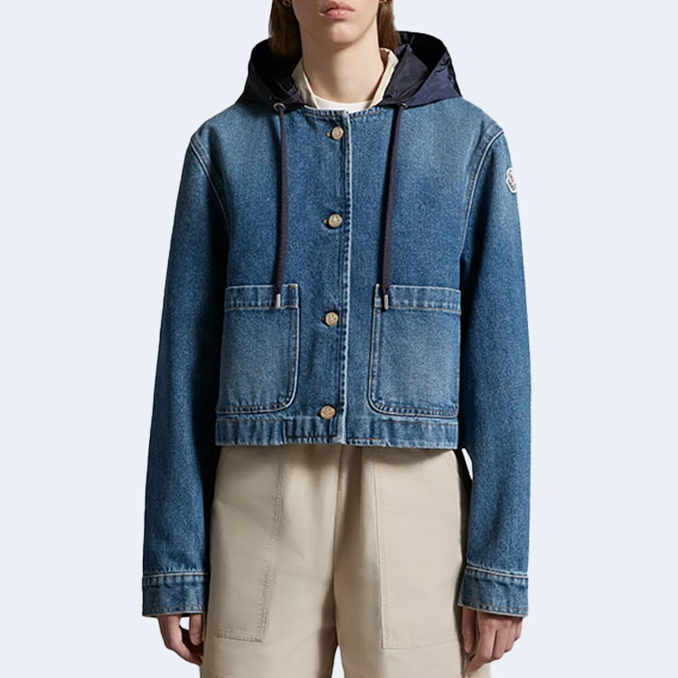 몽클레어 램푸사 데님 재킷