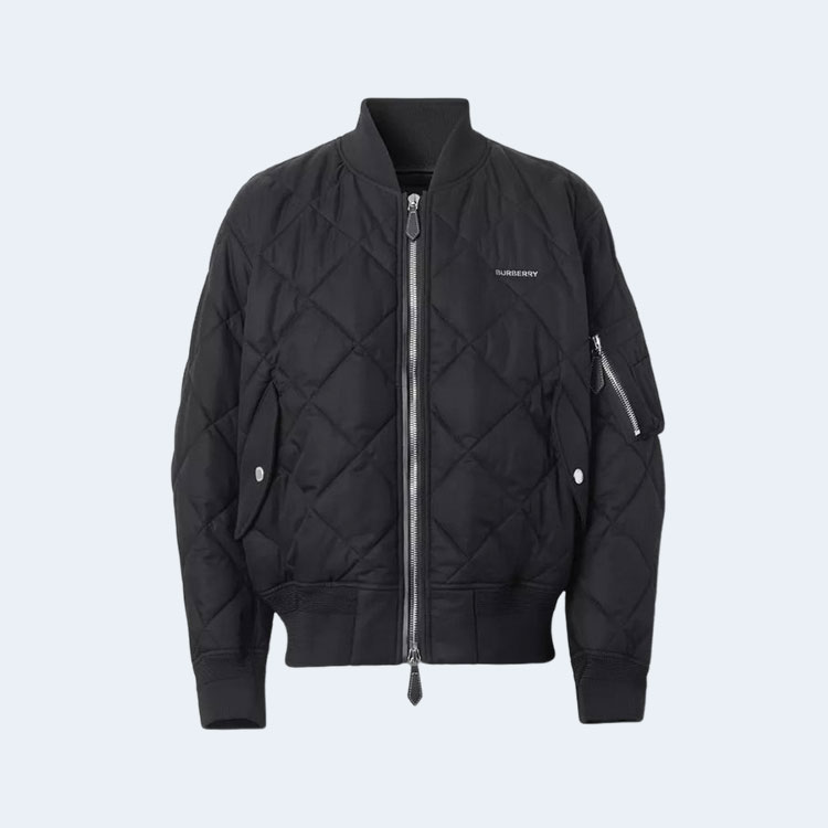버버리 다이아몬드 퀄티드 코튼 자켓