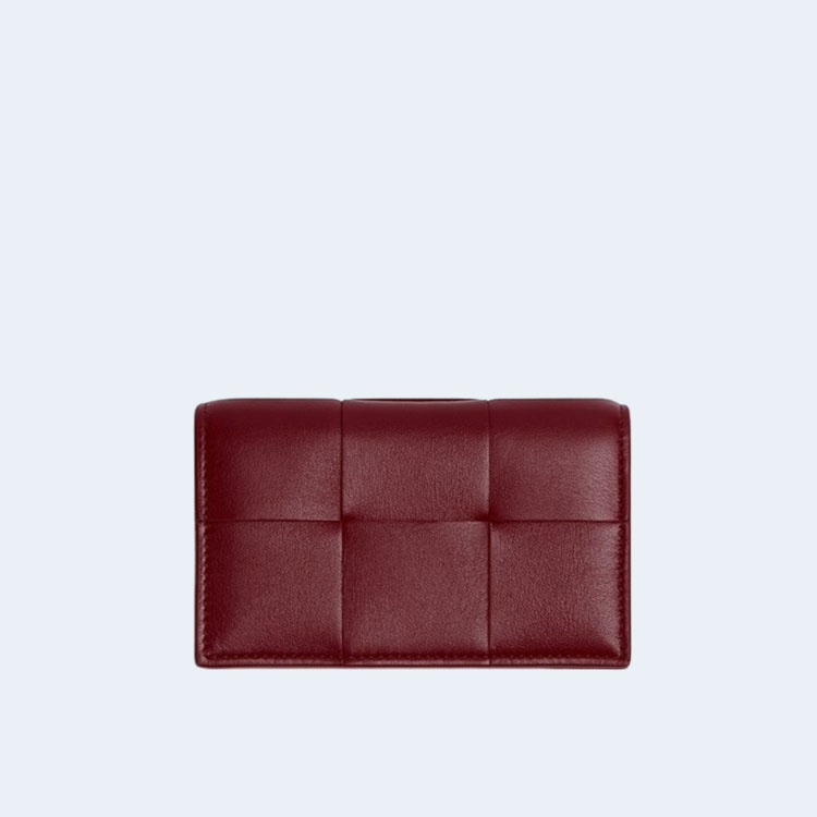 보테가 베네타 명함케이스 보르도 버건디