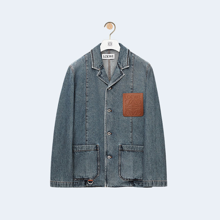 로에베 워크웨어 데님 자켓