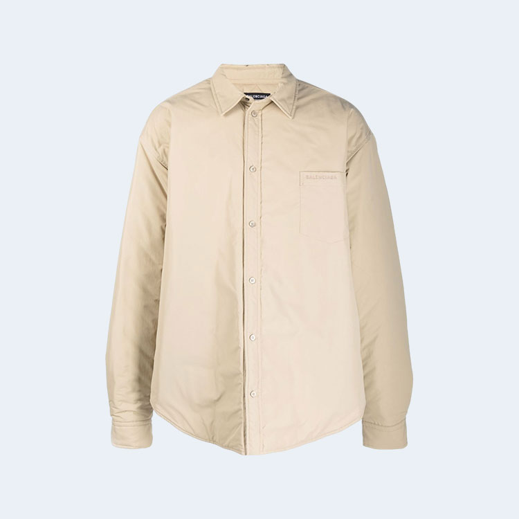 발렌시아가 패딩 셔츠 자켓