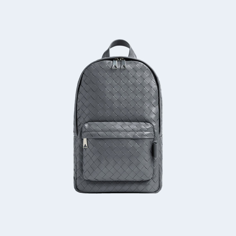 보테가 베네타 인트레치아토 백팩 그레이